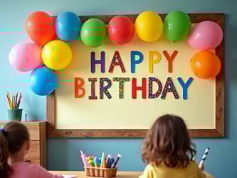 Birthday board ideas