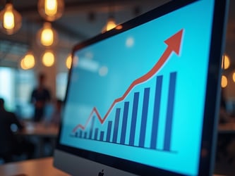 Graph showing improved school performance