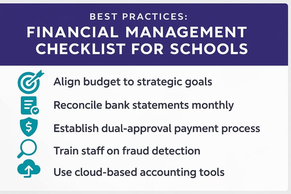Finance Management Checklist for Schools