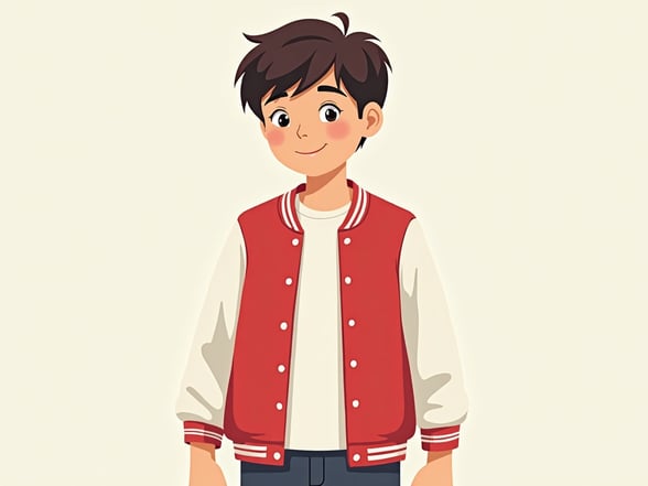 Letterman jacket school spirit wear ideas