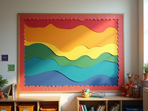 Preschool bulletin board