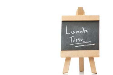 School Lunch Software Program Blog - Lunch Sign
